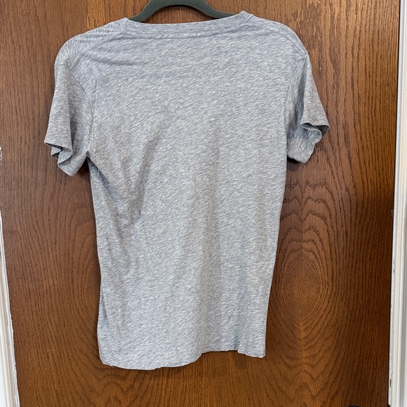 Brandy Melville Light Gray Short Sleeve Tee - Picture 3 of 3